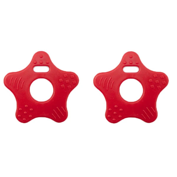 Durable Beißring „Stern“ 722 Rot