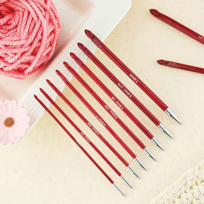 KnitPro Limited Edition tunesisches Häkelnadel-Set Amore 3 – 8 mm