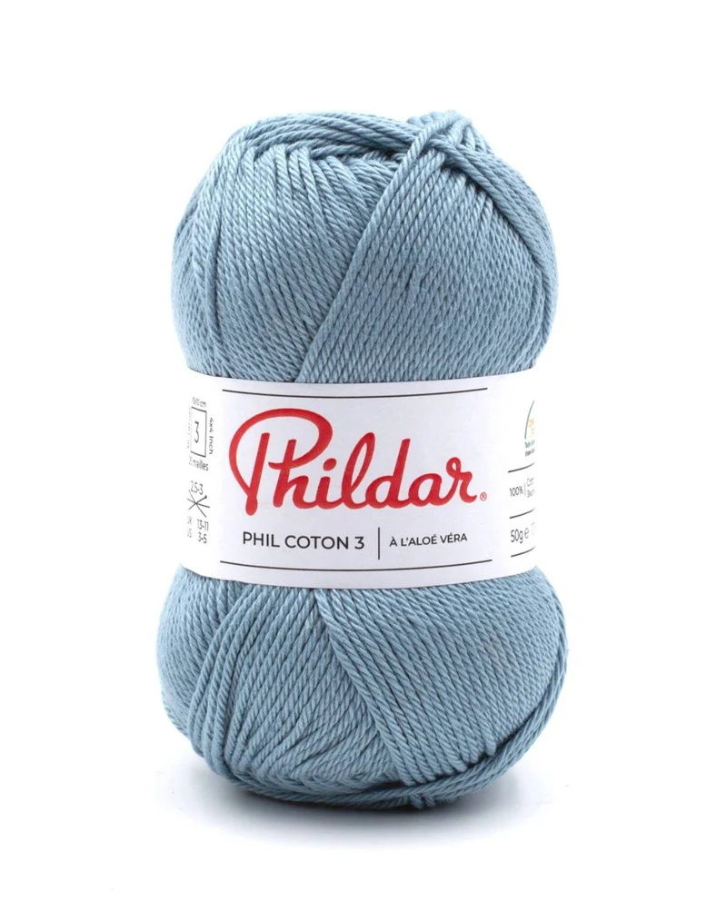 Phildar Phil Coton 3 2463 Gebleicht