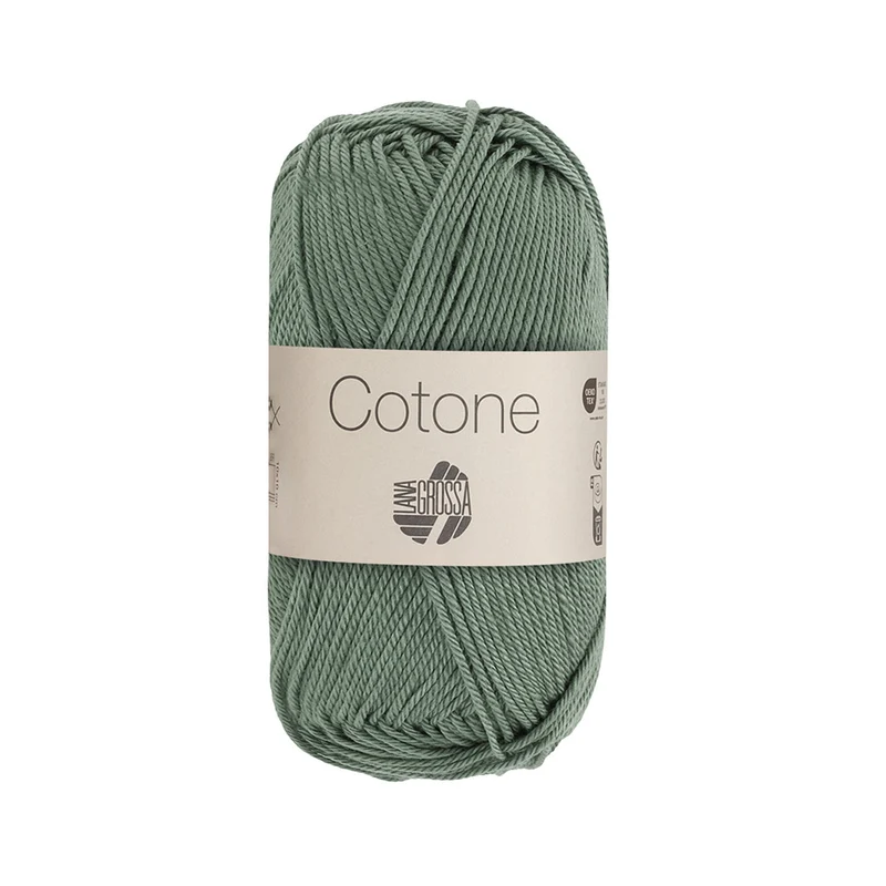 Lana Grossa Cotone 142 Dschungelgrün