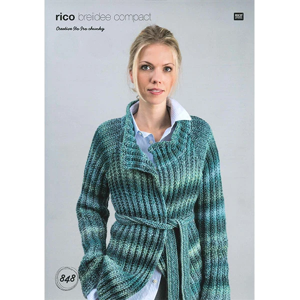 Rico Strickidee Compact Nr. 848 Creative Ito Iro Chunky Strickjacke
