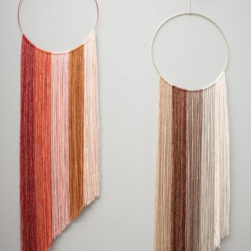 Yarn and Colors Degrade WOW! Wandbehang-Broschüre