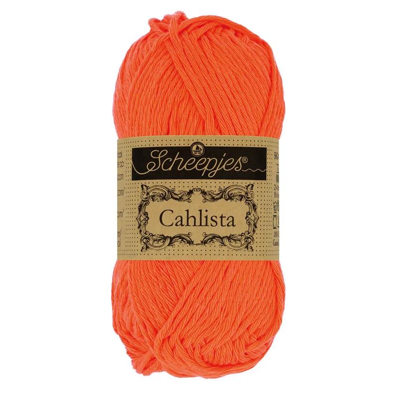 Scheepjes Cahlista 189 Royal Orange