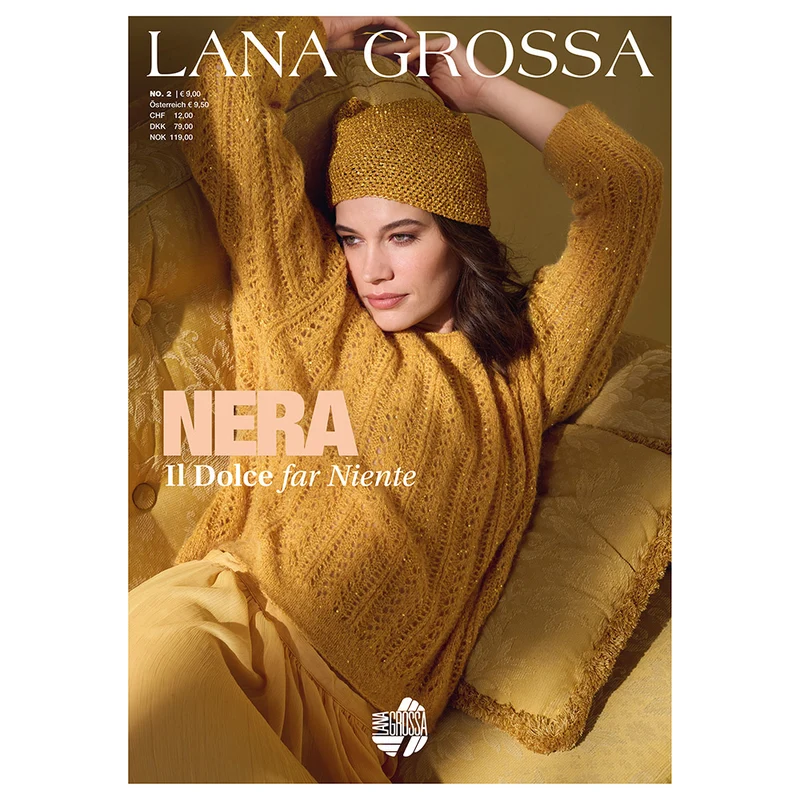 Lana Grossa Nera Nr. 2 Frühling/Sommer 2026 DE + NL Beilage