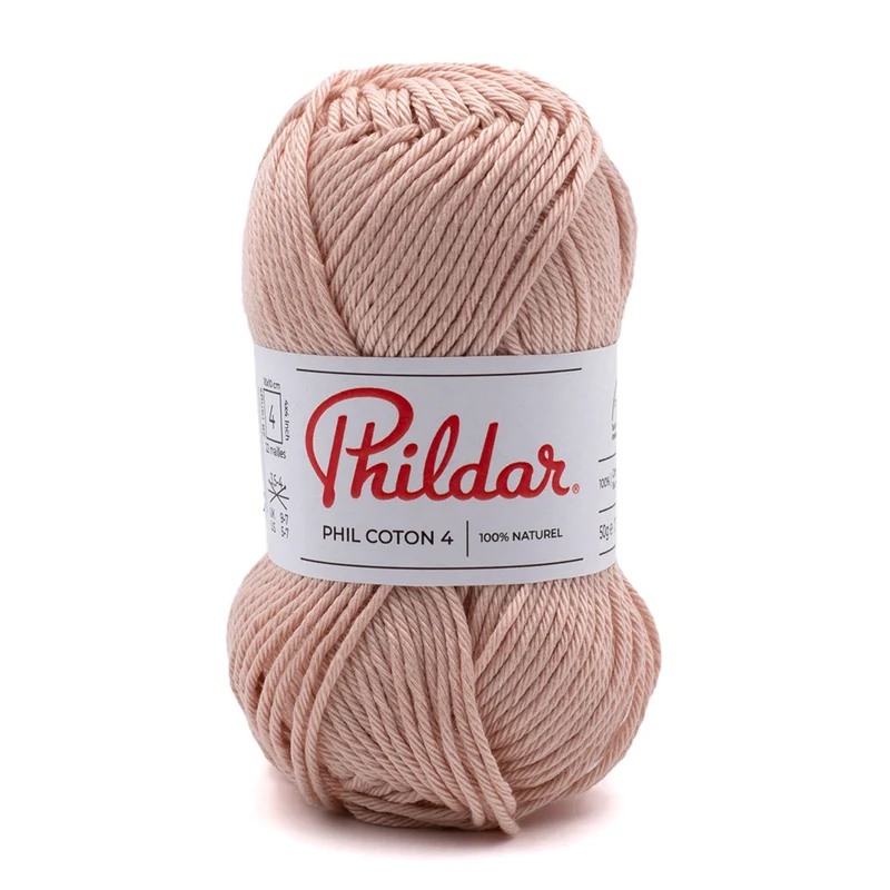 Phildar Phil Coton 4 1274 Rosenmilch