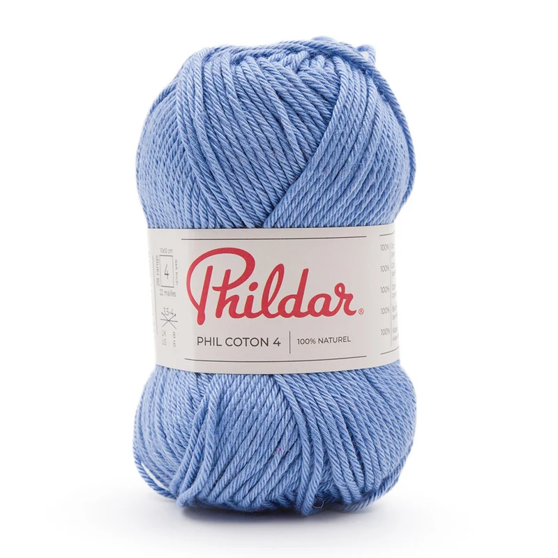 Phildar Phil Coton 4 2410 Kornblume