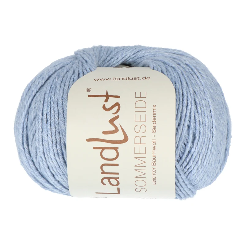 Lana Grossa Landlust Sommerseide 027 Hellblau