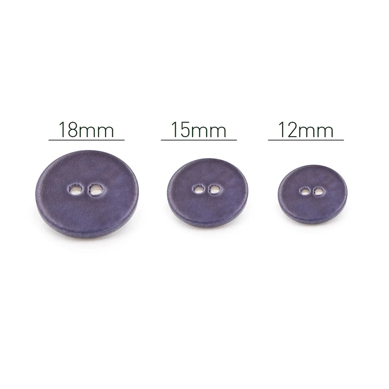 PPY Knopfset Perlmutt Marine 5 Stück 18 mm