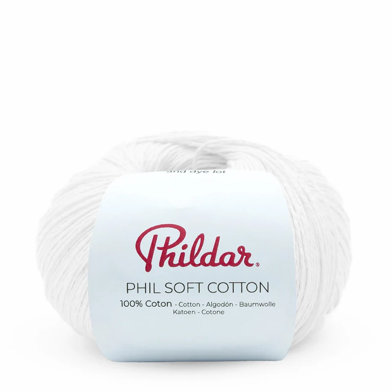 Phildar Phil Soft Coton 2225 Weiß