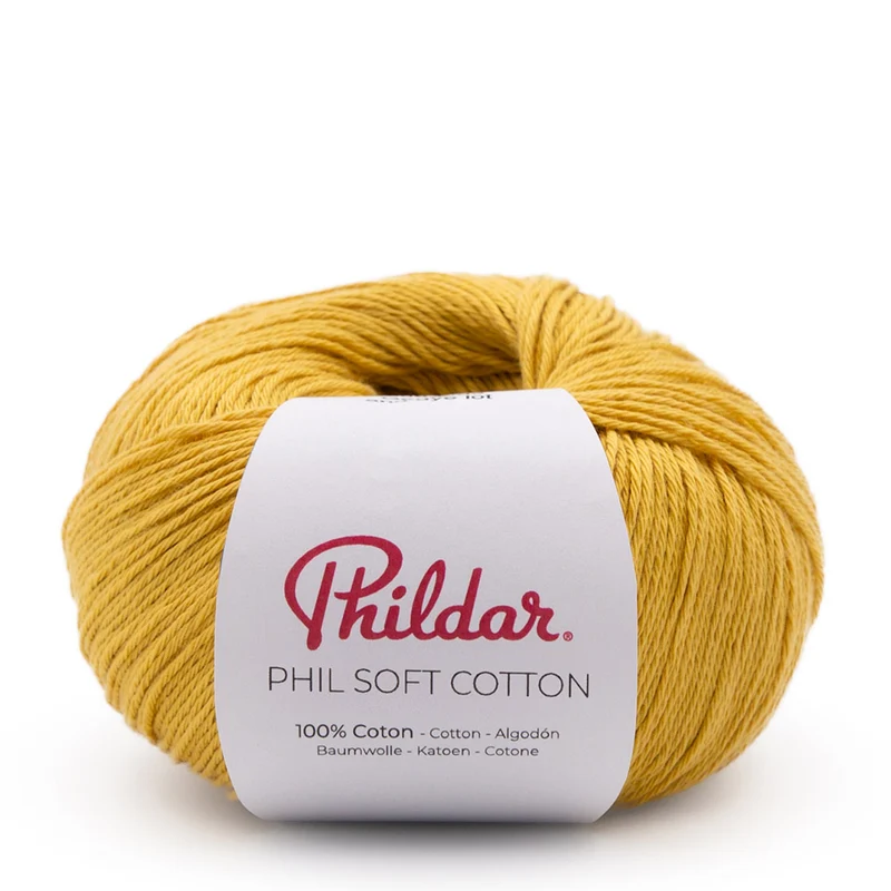 Phildar Phil Soft Coton 2050 Goldgelb