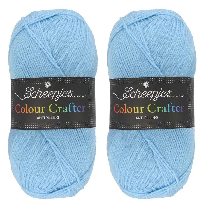 Scheepjes Colour Crafter Solid Pack 2 x 150 g Texel