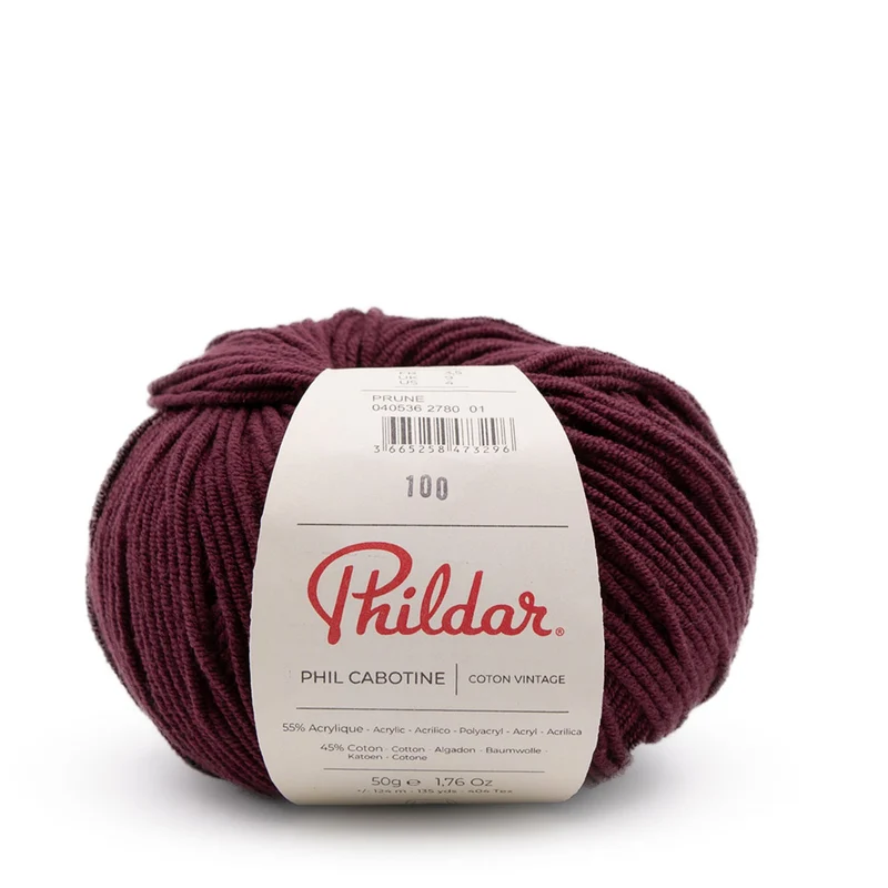 Phildar Phil Cabotine 2780 Pflaume
