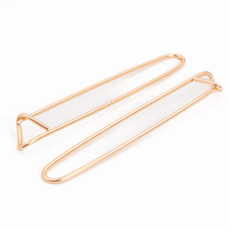 PPY Maschenstopper, roségoldfarben, 2 Stück
