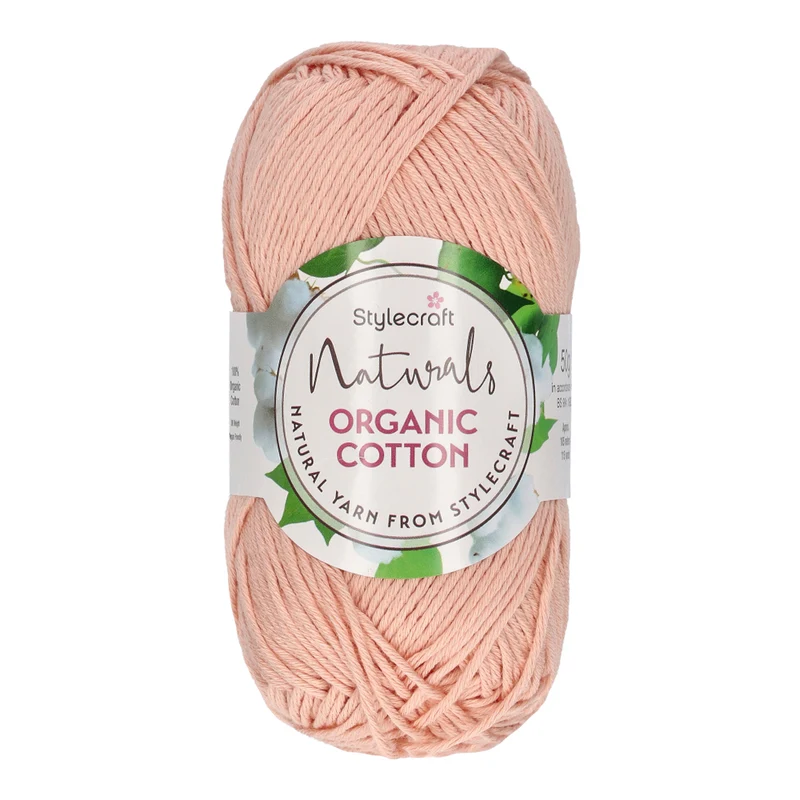 Stylecraft Naturals – Bio-Baumwolle DK 7176 Pfirsich