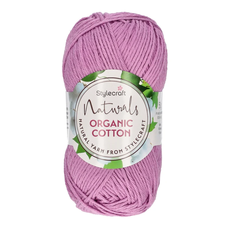 Stylecraft Naturals – Bio-Baumwolle DK 7184 Mauve