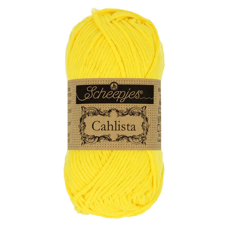Scheepjes Cahlista 280 Lemon
