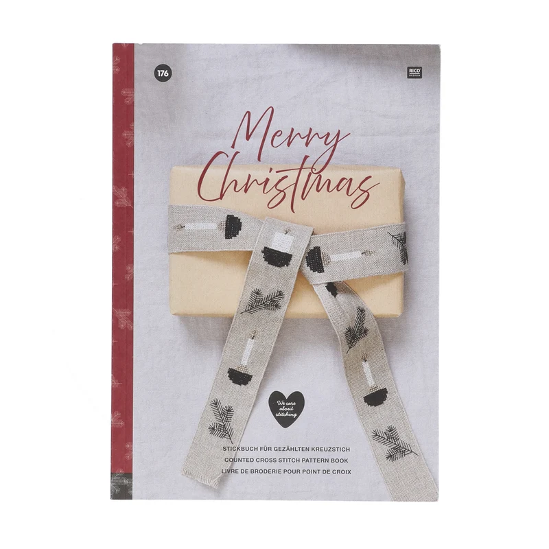 Stickbuch 176 Frohe Weihnachten
