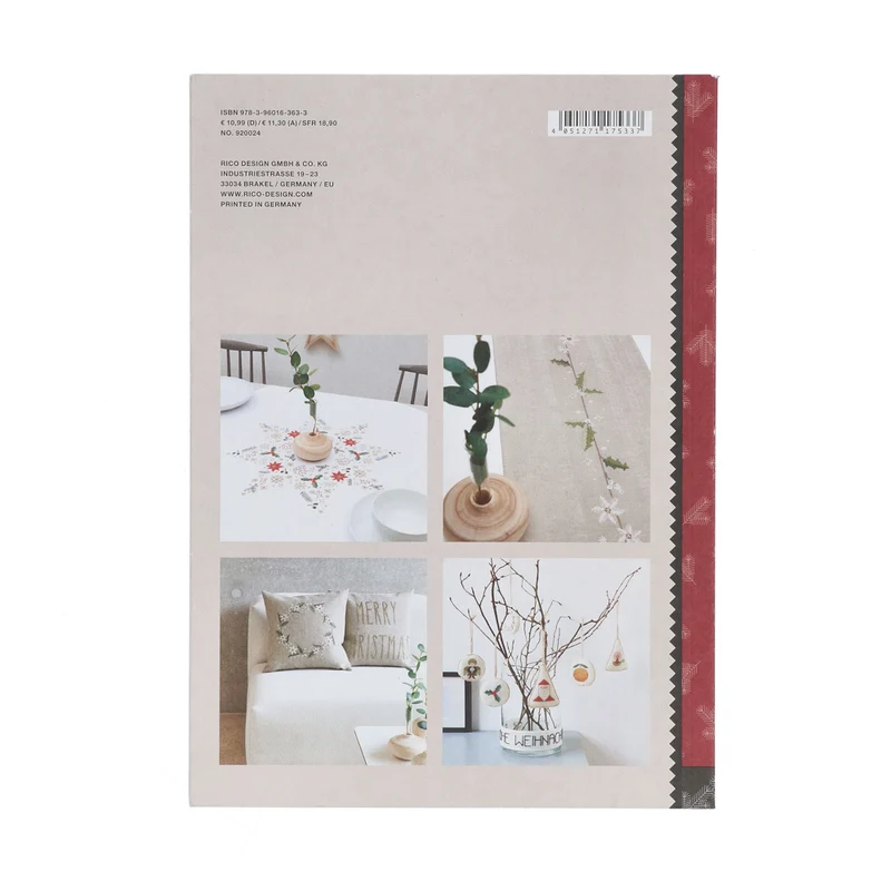 Stickbuch 176 Frohe Weihnachten