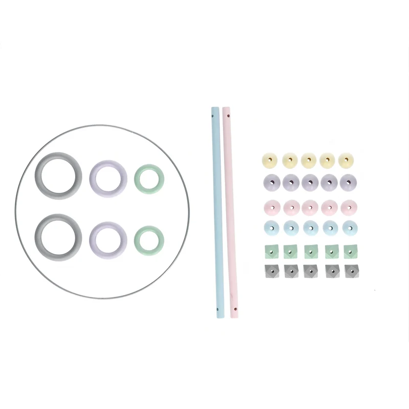 Trimits Makramee-Accessoires-Starterpaket 02 Pastell