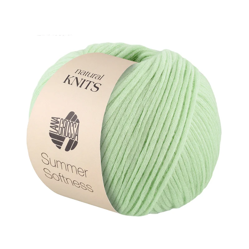 Lana Grossa Summer Softness 023 Weißgrün