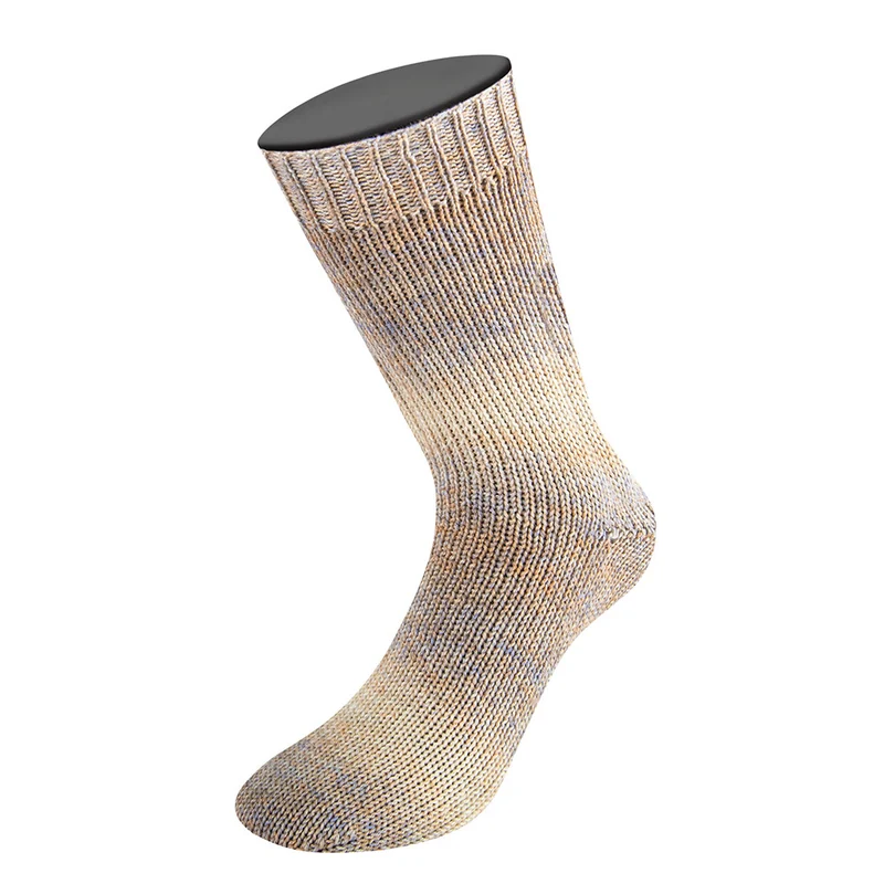 Lana Grossa Woolycell Duo 6009 Beige/Sandbeige/Grau