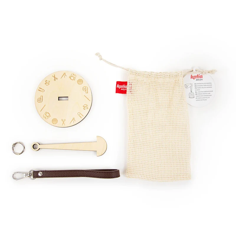 Katia Houten Garnhalter – Tragbarer Wollhalter