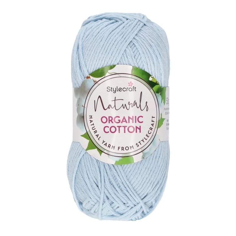 Stylecraft Naturals – Bio-Baumwolle DK 7195 Faded Denim