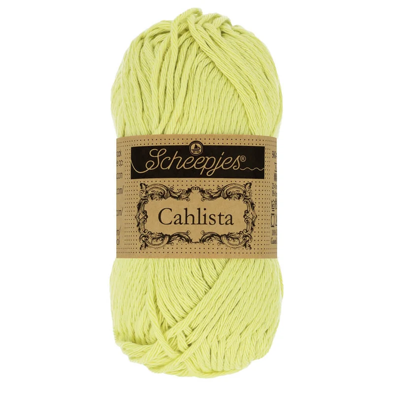 Scheepjes Cahlista 392 Lime Juice