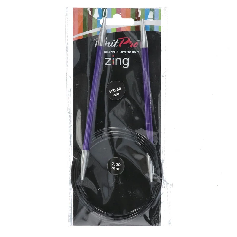 KnitPro Zing Rundstricknadeln 150 cm, 7,00 mm