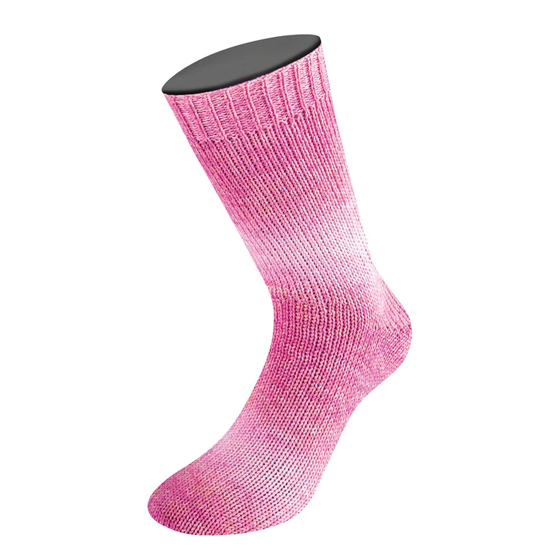 Lana Grossa Woolycell Duo 6001 Rosa/Pink/Blassorange
