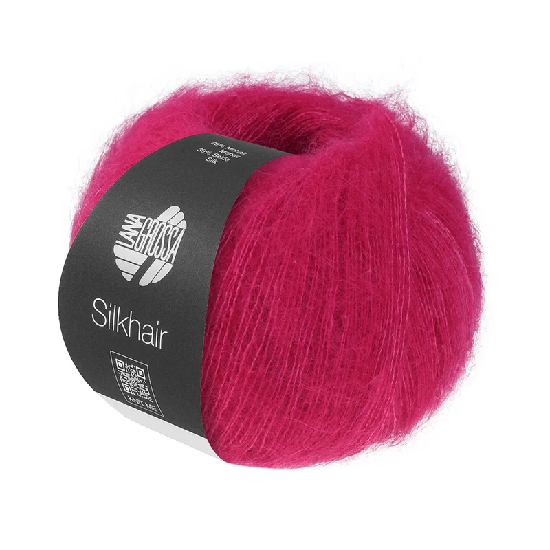 Lana Grossa Silkhair 224 Dunkelrosa