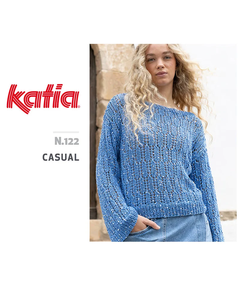 Katia Casual Magazine Nr. 122 Frühling/Sommer 2026 Strick- und Häkelanleitungen