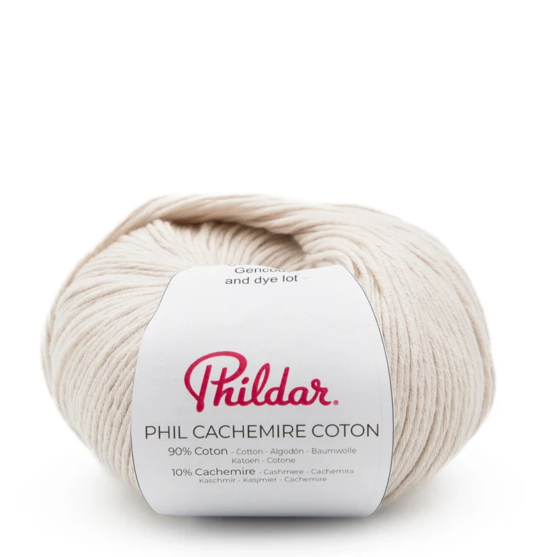 Phildar Phil Cachemire Coton 1122 Leinen