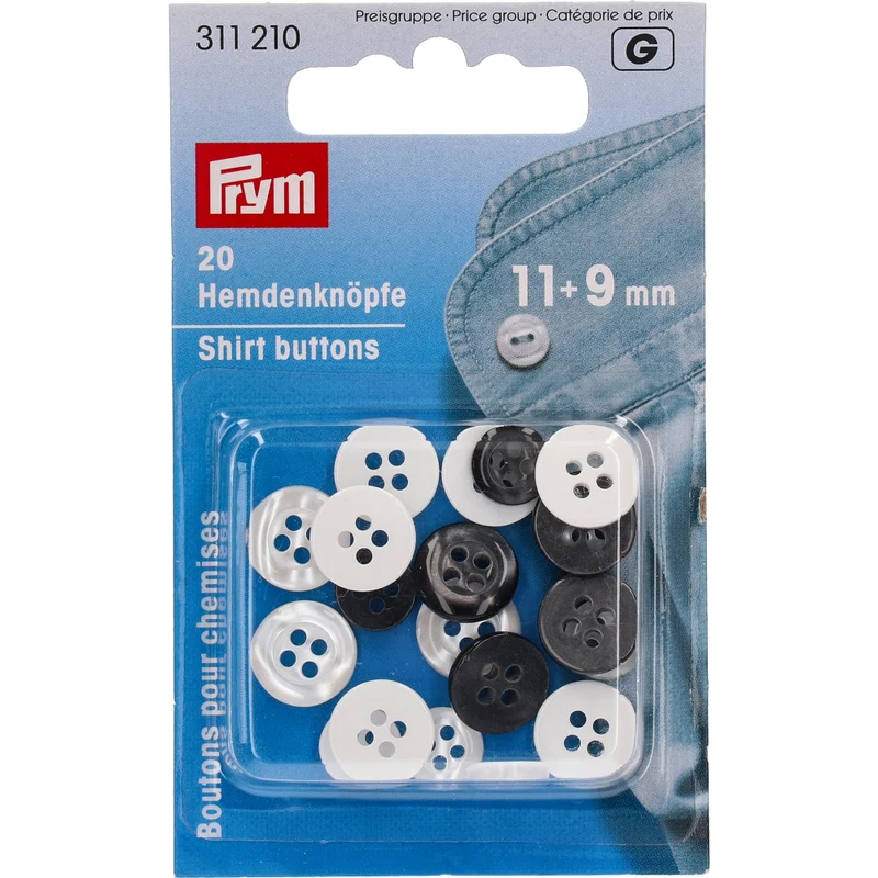 Prym Polyesterknöpfe