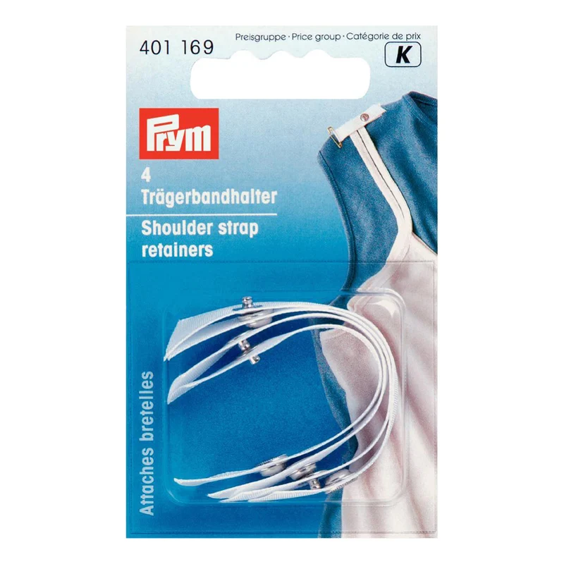 Prym Schulterriemenhalter, Weiß