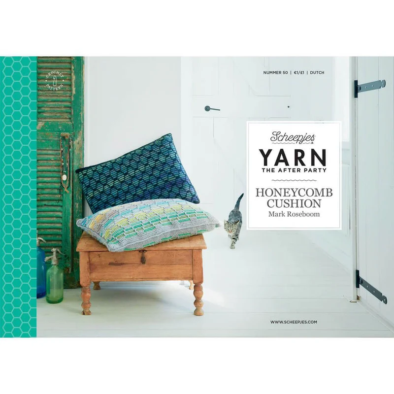 YARN The After Party Nr. 50 Honeycomb Cushion DE