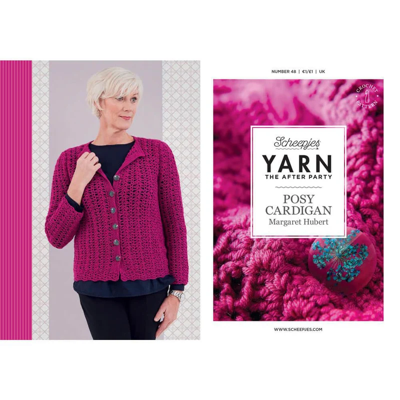 YARN The After Party Nr. 48 Posy Cardigan UK