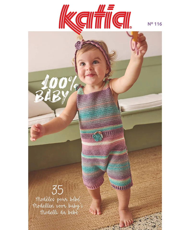 Katia Baby Magazine Nr. 116 Frühling/Sommer 2026 Strick- und Häkelanleitungen