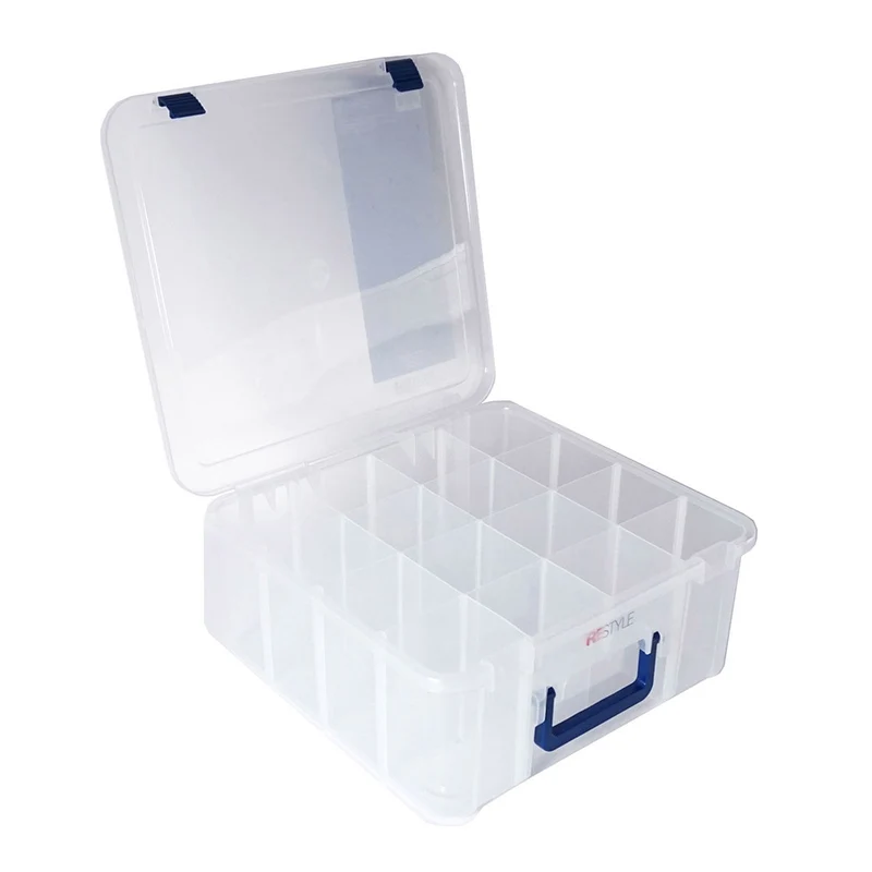 Restyle Standard-Aufbewahrungsbox 35,5 x 36,5 x 15,5 cm mit 16 Fächern