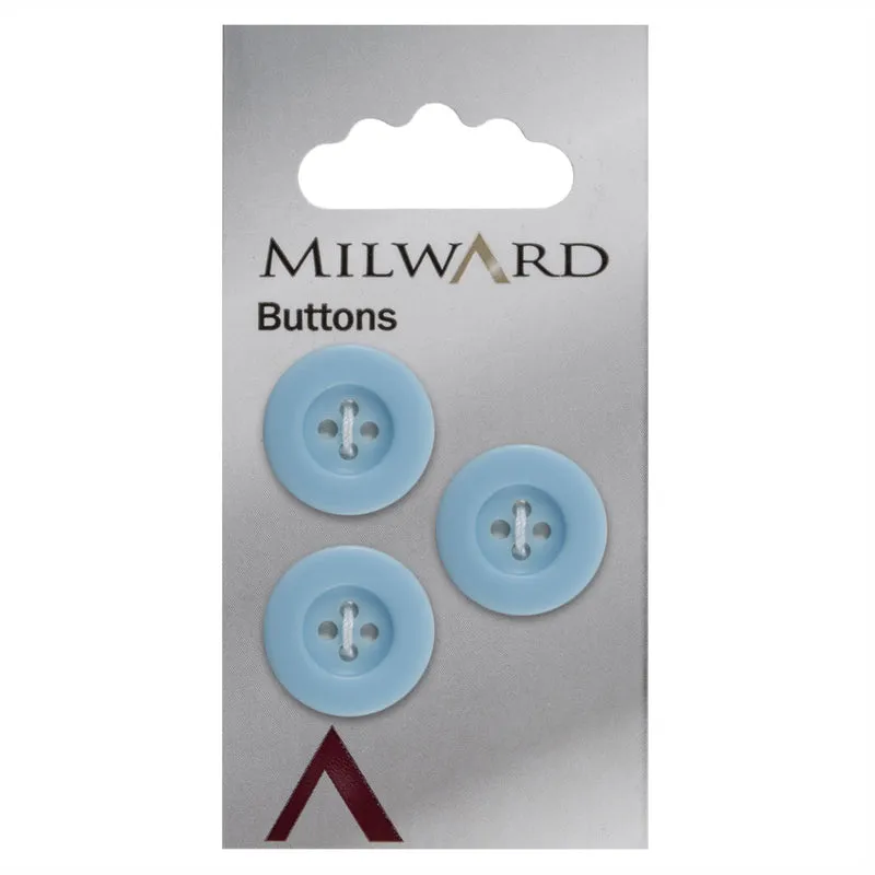 Milward-Knotenmatte mit erhöhtem Rand, lila, 17 mm (3 Stück)