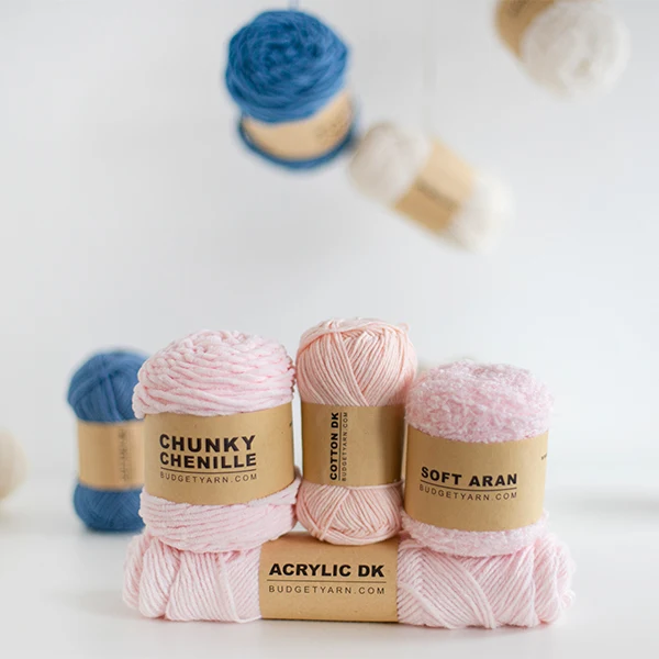 BudgetYarn Chunky Chenille 044 Hellrosa