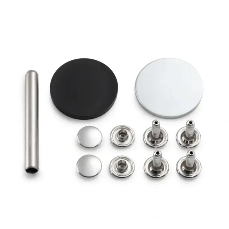 Prym Holle-Nieten für Materialstärken von 6–9 mm, silberfarben