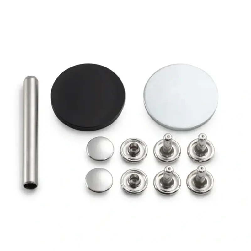 Prym Holle-Nieten für Materialstärken von 4–6 mm, silberfarben