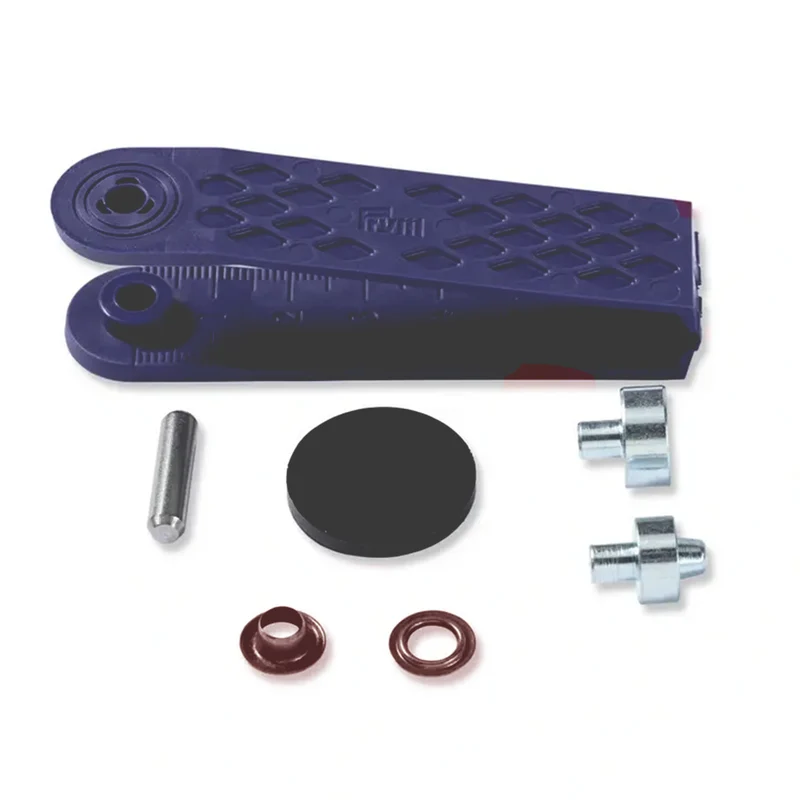 Prym Ringe mit Scheiben, Altmetall, 5 mm
