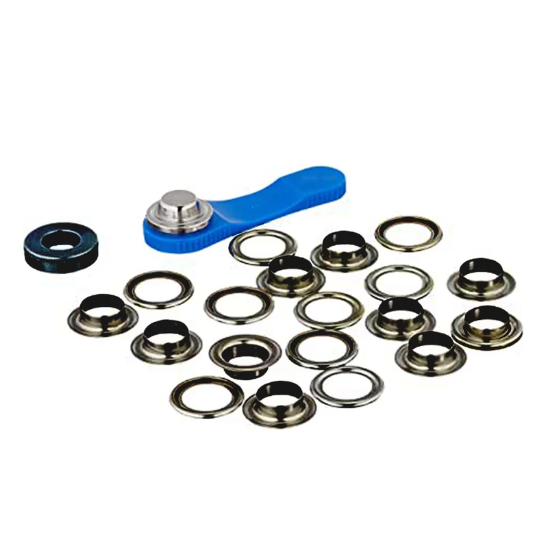 Prym Ringe mit Scheiben, bronsiert, 14 mm