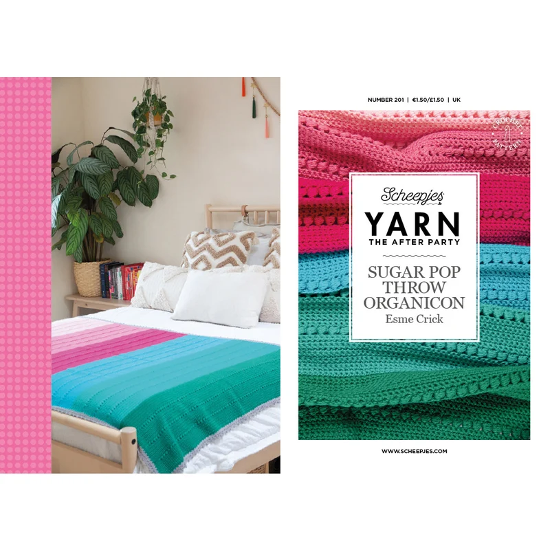 YARN The After Party Nr. 201 Sugar Pop Throw Organicon UK