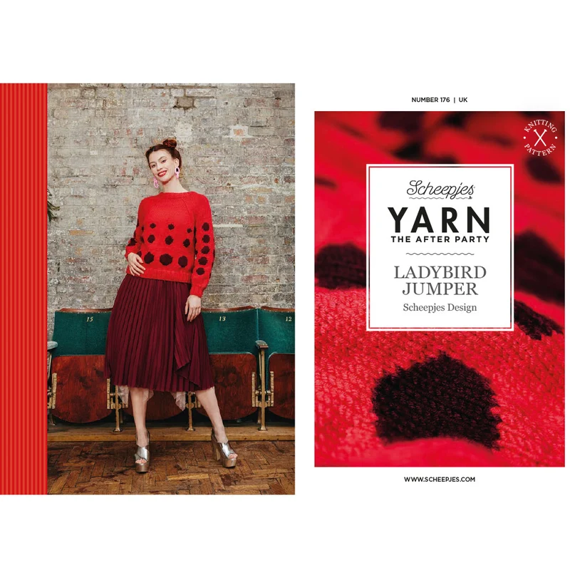 YARN The After Party Nr. 176 Ladybird-Pullover UK