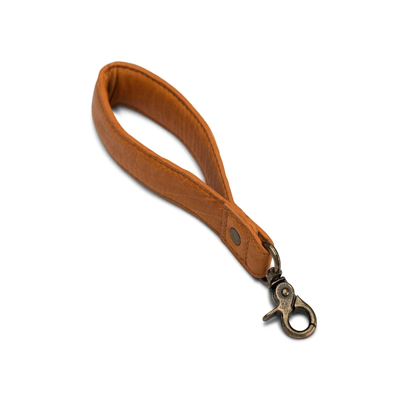 MUUD Cami Whisky – Handgefertigter Ledergriff für Taschen, 18,5 x 2,2 cm