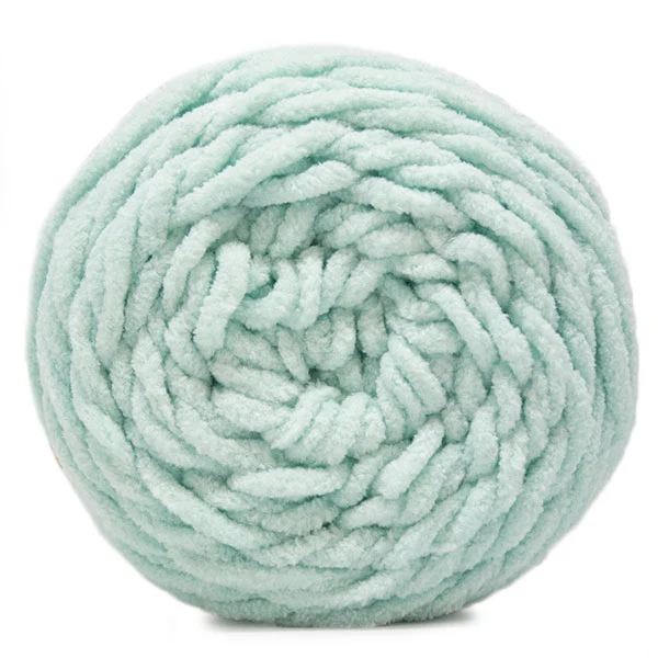 BudgetYarn Chunky Chenille 073 Jade Gravel