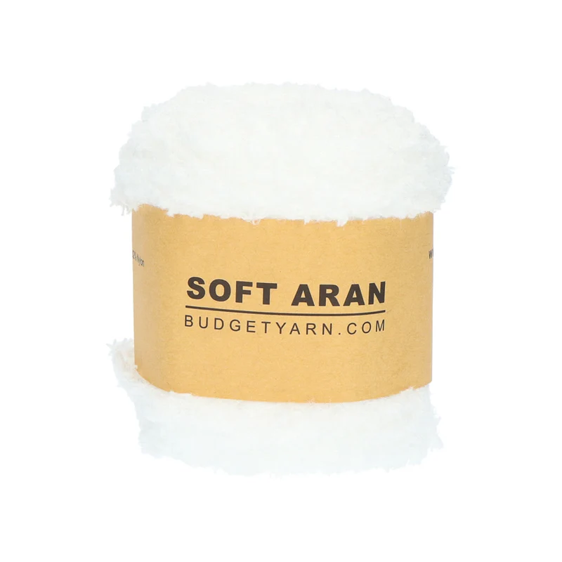 BudgetYarn Soft Aran 001 Weiß